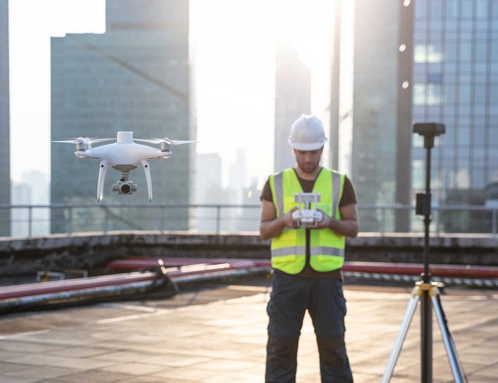 Using DJI’s Phantom 4, RTK To Avoid Rework In Construction